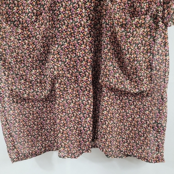 Patterson Kincaid Floral Chiffon Blouse - Picture 3 of 7